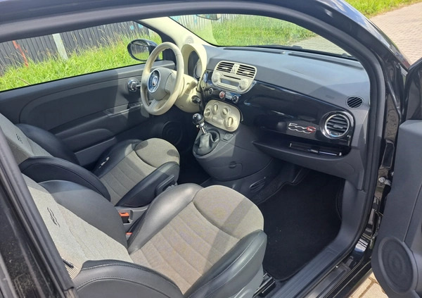 Fiat 500 cena 20900 przebieg: 159000, rok produkcji 2011 z Płoty małe 562
